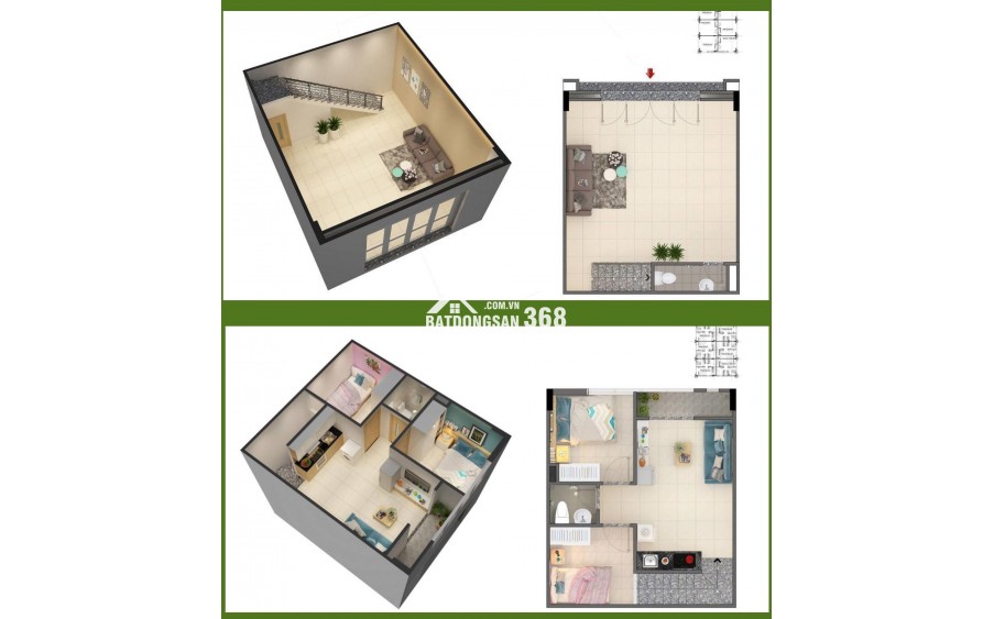 Tìm nhà đầu tư căn hộ thương mại 2.1tỷ/85m2 cổng sau khu công nghiệp Tân Hương